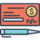 Bank Check Payment Bank Payment Icon