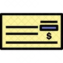 Bank Cheque Cheque Payment Cheque Icon