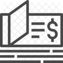 Bank Cheque Book  Icon