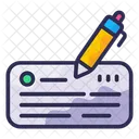 Checque Business Finance Icon