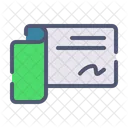 Bank Cheque  Icon