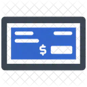 Bank cheque  Icon