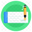 Bank Cheque  Icon