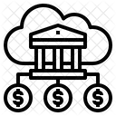 Bank Cloud  Icon