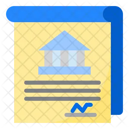 Bank Contract  Icon