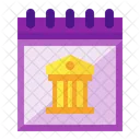 Bank Day Bank Days Icon