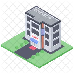 Bank Depository Building  Icon