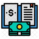 Book Bank Money Report Icon