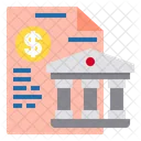 Bank Document  Icon