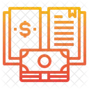 Book Bank Money Report Icon