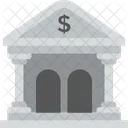 Bank Exterior  Icon