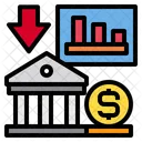 Graph Bank Currency Icon
