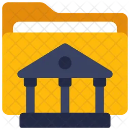 Bank Folder  Icon