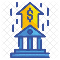 Bank growth  Icon