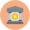 Bank Architecture Structure Icon