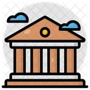 Bank Building Depository House Icon
