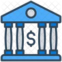 Business Bank Money Icon