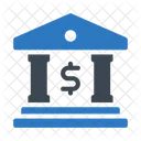 Bank Dollar Finance Icon