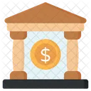 Bank Building Depository House Icon