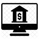 Bank Monitor Screen Icon