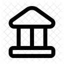 Bank Building Government Icon