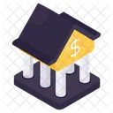 Bank Building Depository House Icon
