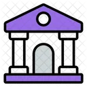 Bank Building Depository House Icon