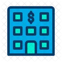 Building Government Finance Icon