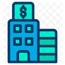 Building Government Finance Icon