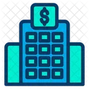 Building Government Finance Icon