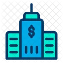 Building Government Finance Icon
