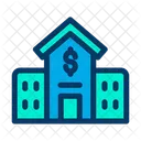 Building Government Finance Icon