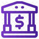 Bank Finance Balance Icon