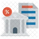 Financial Building Bank Government Building Icon