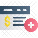 Bank Account Financial Icon