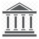 Bank Building Finance Icon