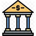 Bank Government Building Finacial Building Icon
