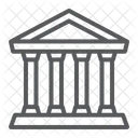 Bank Building Architecture Icon