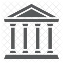 Bank Building Architecture Icon