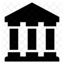 Bank Depository House Financial Institution Icon