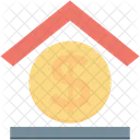 Bank Building House Icon