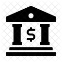 Bank Dollar Finance Icon