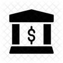Bank Finance Dollar Icon