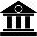 Bank Building Finance Icon