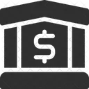 Bank Estate Building Icon