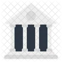 Bank Building Financial Institute Icône