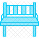 Bank Stadtelemente Im Freien Symbol