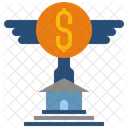 Bank Bank Building Depository Home Icon