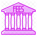 Bank Building Cash Icon