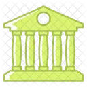 Bank Building Courthouse Icon